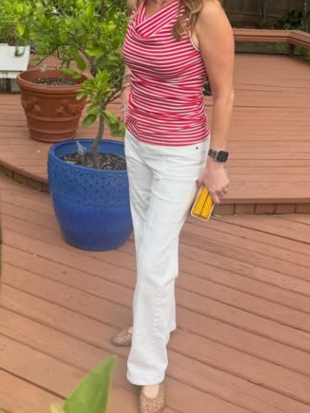 CAbi Lark Jean-White - Picture 3 of 16
